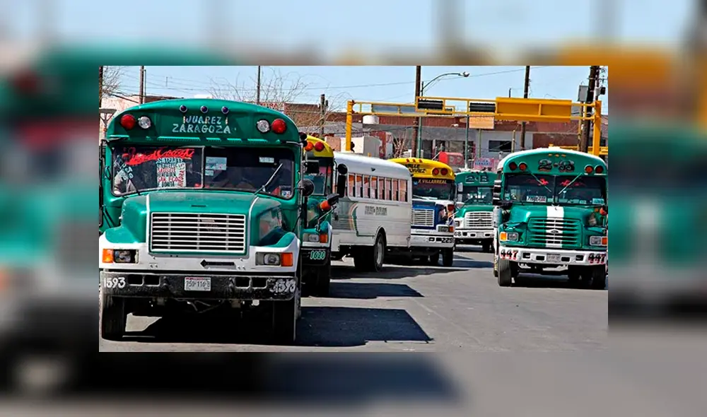 Desde los años 80, la ley del transporte público no se modifica en Ciudad Juárez. (Foto: Internet) Desde los años 80, la ley del transporte público no se modifica en Ciudad Juárez. (Foto: Internet)