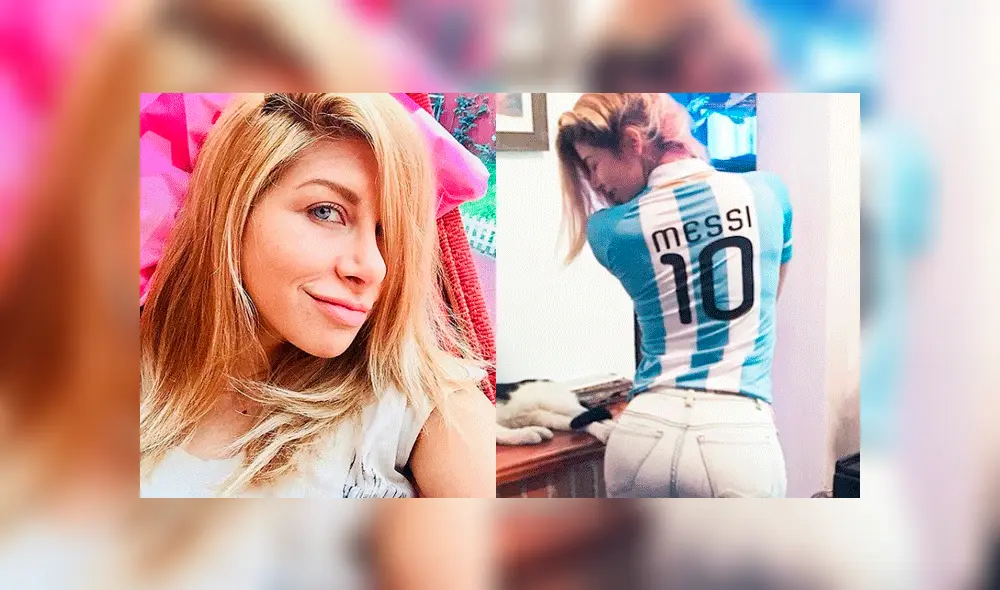 Xoana González festejó el triunfo de Argentina con osadas fotos en Instagram 