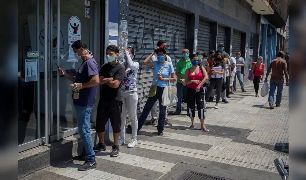 La pandemia encuentra a Venezuela con una aguda crisis política y la economía devastada. Foto: EFE. La pandemia encuentra a Venezuela con una aguda crisis política y la economía devastada. Foto: EFE.