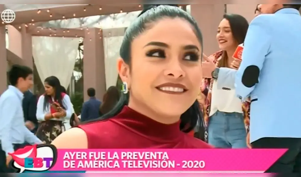 Maricarmen Marín regresó a América Televisión