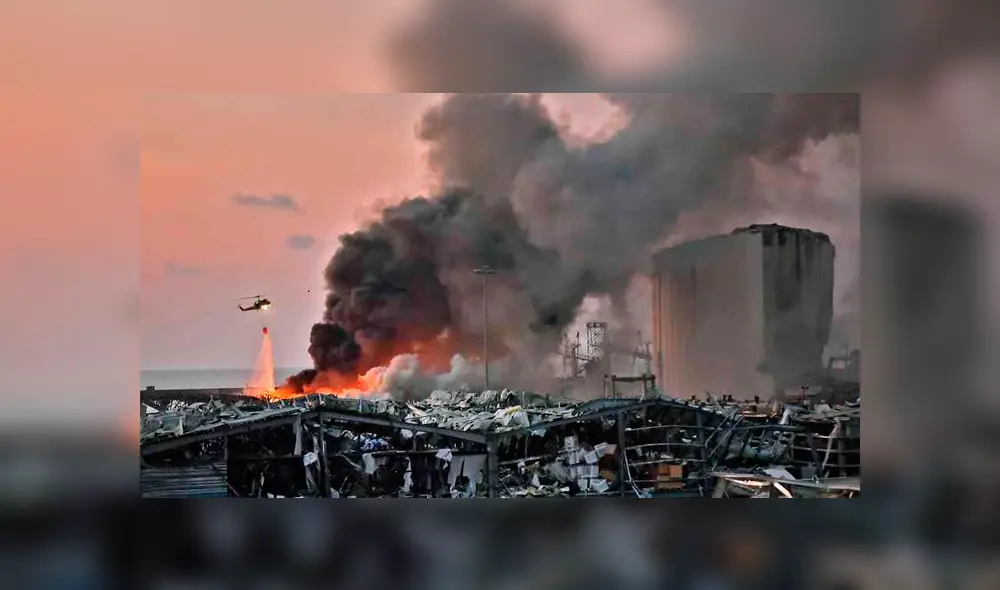 La tragedia en Beirut ocurrió el 4 de agosto. Foto: AFP