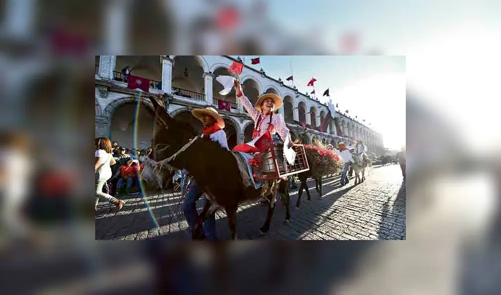 Colorida entrada de ccapo se vivirá este miércoles en Arequipa Colorida entrada de ccapo se vivirá este miércoles en Arequipa