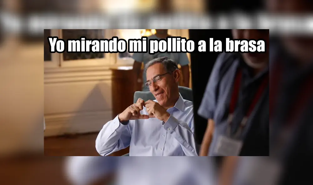 Desliza la imagen para ver los mejores memes del Presidente. Foto: captura