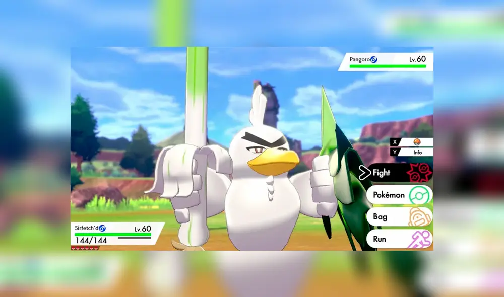 Sirfetch'd, evolución final de Farfetch'd.