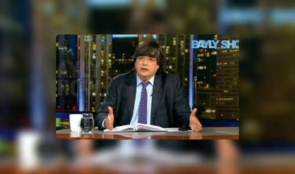 Jaime Bayly. Foto: Captura. Jaime Bayly. Foto: Captura.