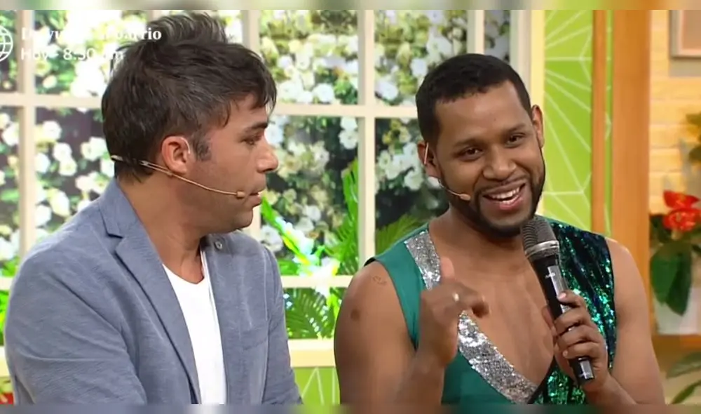 Gisela Valcárcel saca a la fuerza a Giselo antes de revelar detalles de programa Gisela Valcárcel saca a la fuerza a Giselo antes de revelar detalles de programa