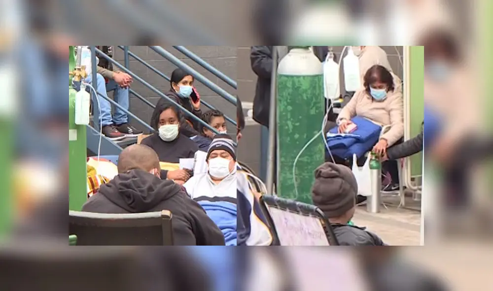 Colapso en hospital Luis Negreiros. Créditos: La República. Colapso en hospital Luis Negreiros. Créditos: La República.