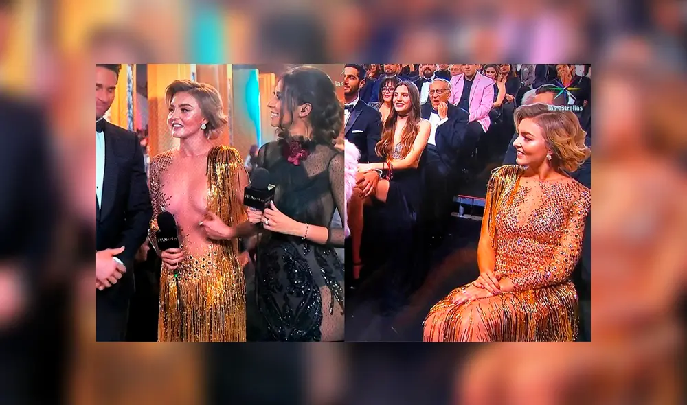 Angelique Boyer usó polémico vestido y diseñadores salieron a defenderla