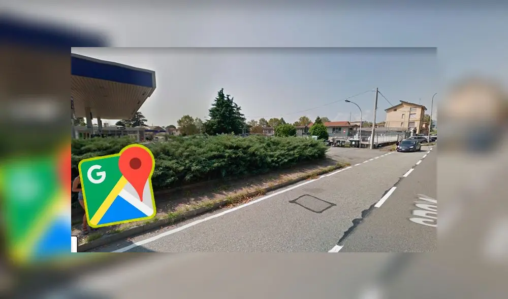 Desliza las imágenes para ver el increíble taller artístico ubicado en dicha zona de Italia. Foto: Google Maps.