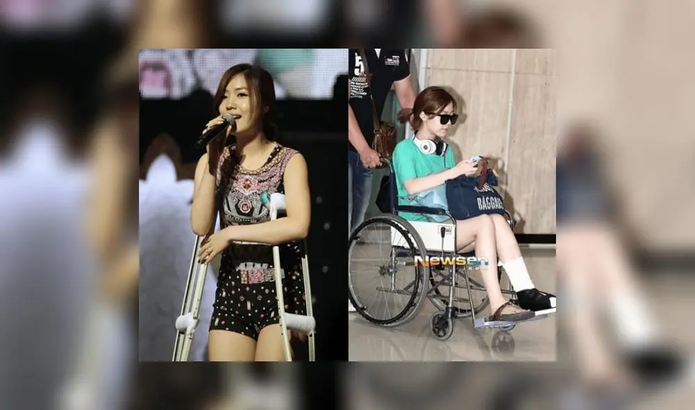 Debido a su lesión, Hwayoung no participó de las prácticas del show de Japón y en este se retiró luego de cantar una canción.