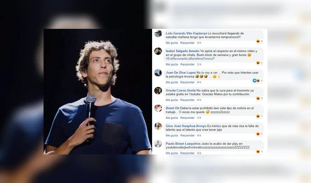 Facebook viral: Mateo Garrido Lecca es 'troleado' cuando cuenta chiste en canal de YouTube [VIDEO]
