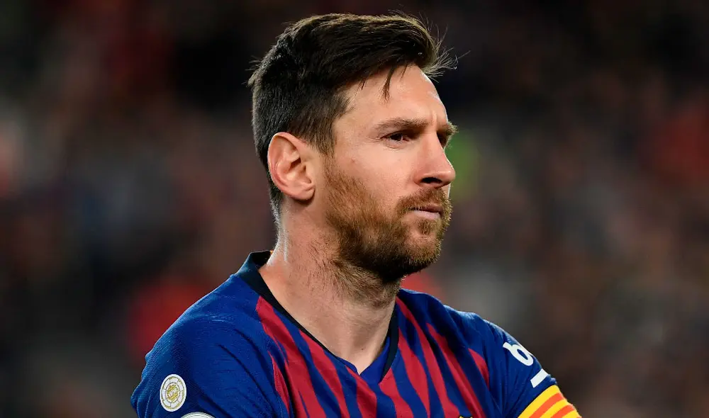 Lionel Messi anunció que se quedará en el FC Barcelona. Foto: AFP
