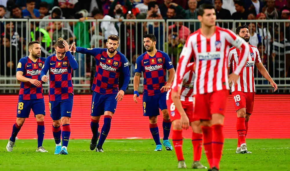 Sigue aquí EN VIVO ONLINE el partido Barcelona vs. Atlético de Madrid por la jornada 33 de LaLiga. | Foto: AFP Sigue aquí EN VIVO ONLINE el partido Barcelona vs. Atlético de Madrid por la jornada 33 de LaLiga. | Foto: AFP