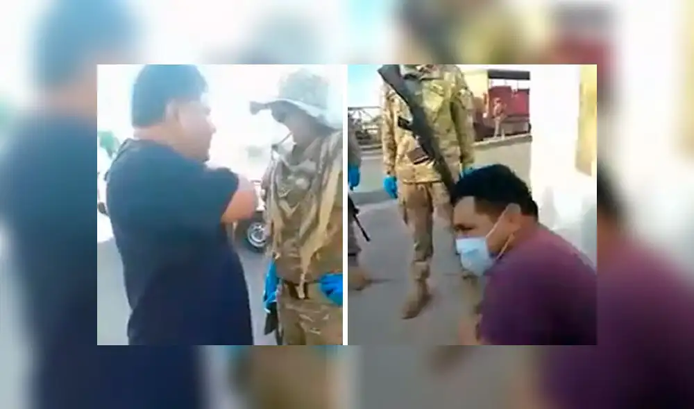 "Él está enfermo, no sean así”, justificó el profesional la salud. Foto: Captura. "Él está enfermo, no sean así”, justificó el profesional la salud. Foto: Captura.