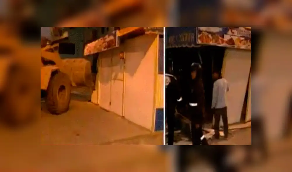 Municipio de SJM demuele y clausura negocios que ocupaban vía pública [VIDEOS]