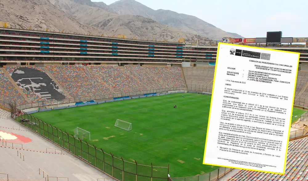 Universitario de Deportes tendrá nueva administración en febrero de este año, tras autorización de Indecopi. | Foto: GLR