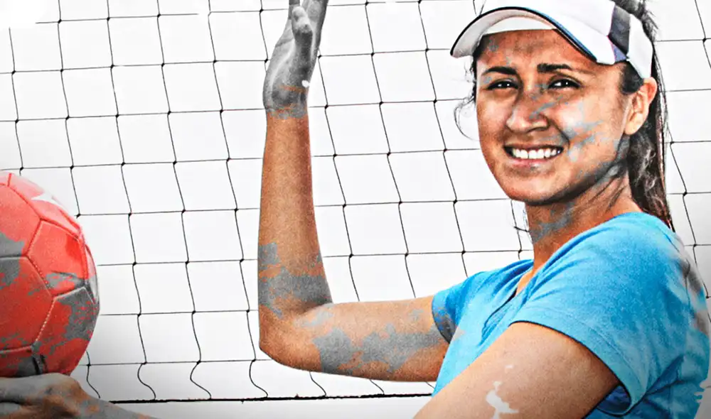 Vivian Baella regresa al vóley tras dos años fuera. Defenderá los colores de Deportivo Géminis. Gráfica: Fabrizio Oviedo/La República.