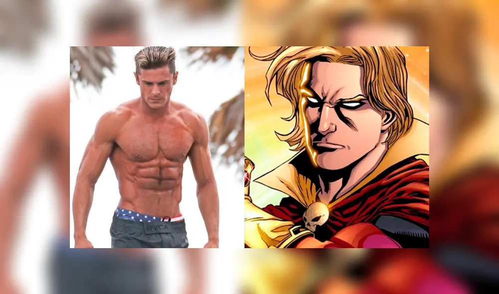 Guardianes de la Galaxia Vol. 3: Así se vería Zac Efron como Adam Warlock Guardianes de la Galaxia Vol. 3: Así se vería Zac Efron como Adam Warlock