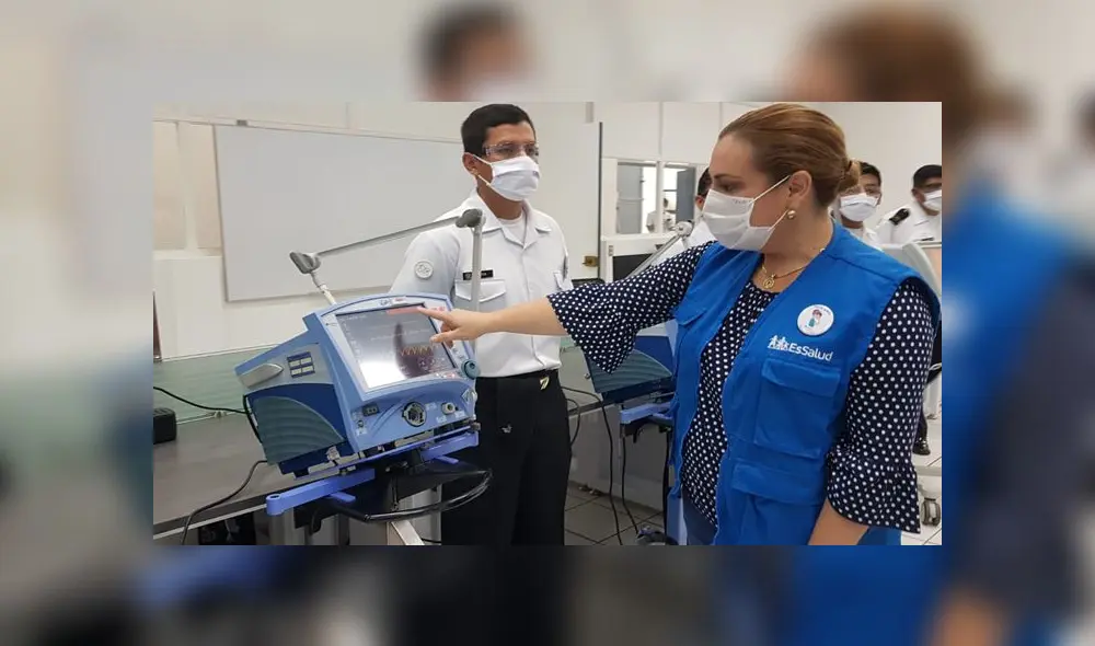 Marina de Guerra del Perú reparó 10 ventiladores mecánicos. Créditos: URPI-GLR.