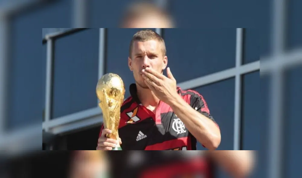 Lukas Podolski se declara hincha de Flamengo y verá la final de la Copa Libertadores 2019 Lukas Podolski se declara hincha de Flamengo y verá la final de la Copa Libertadores 2019