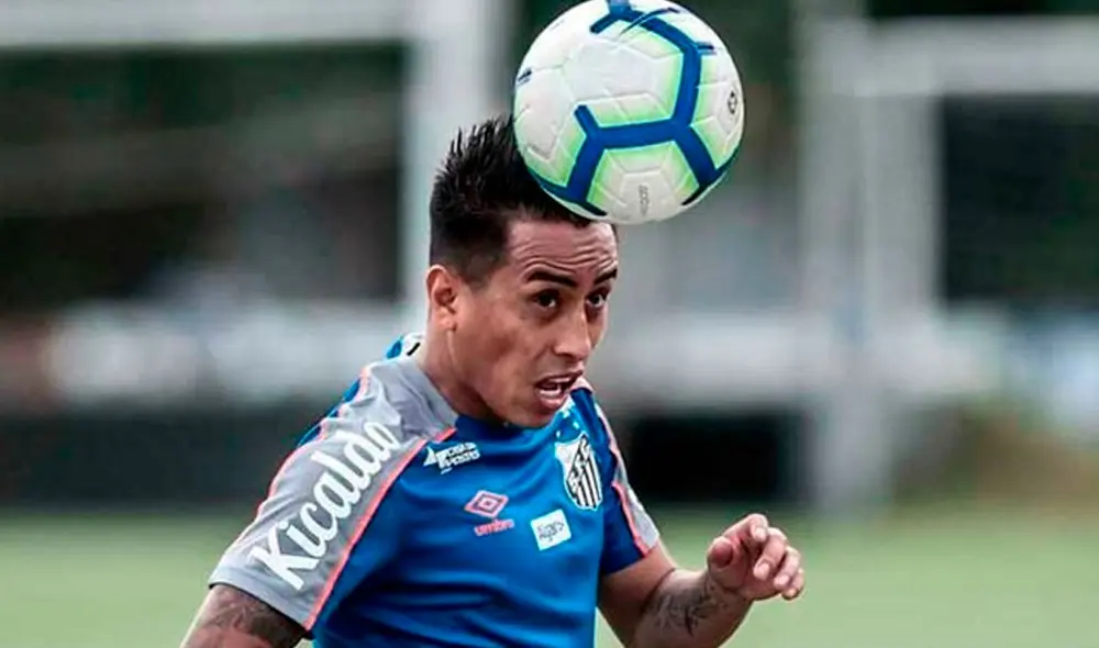 Christian Cueva llegó a Santos tras su discreto paso en Krasnodar. Foto: Difusión Christian Cueva llegó a Santos tras su discreto paso en Krasnodar. Foto: Difusión