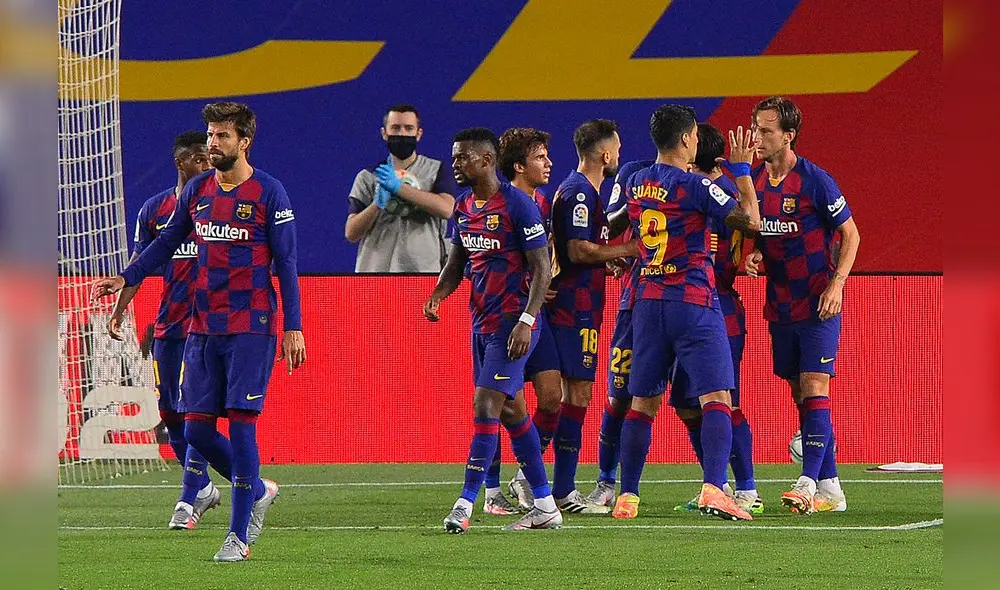 LaLiga española Tabla de posiciones.