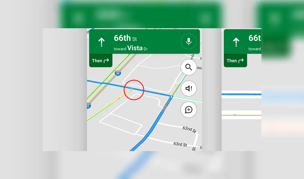Aun así, estos no mostrarían luces en tiempo real.