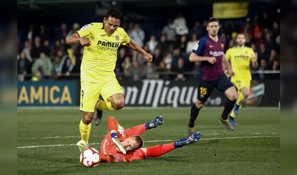 Barcelona vs Villarreal: Carlos Bacca gambeteó a Ter Stegen y firmó el 4-2 [VIDEO]