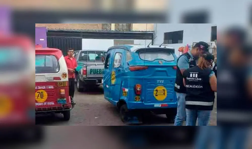 Municipalidad de Pueblo Libre envía al depósito doce mototaxis. Créditos: Municipalidad de Pueblo Libre. Municipalidad de Pueblo Libre envía al depósito doce mototaxis. Créditos: Municipalidad de Pueblo Libre.