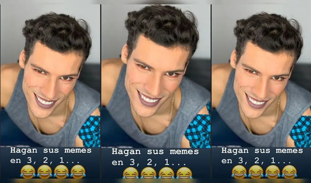 ¡Amor a prueba de todo! Flavia Laos maquilla a Patricio Parodi como ‘drag queen’