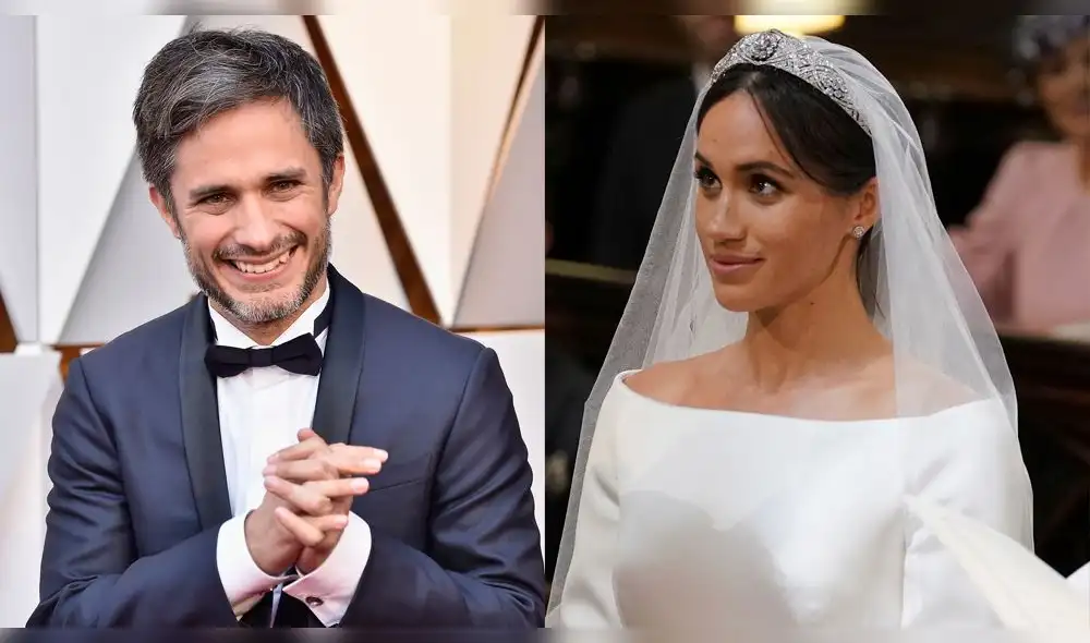 Gael García Bernal se suma a las burlas por su "parecido" con Meghan Markle