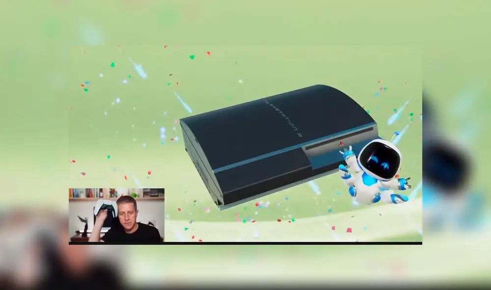 Al final del mismo se pudo observar una PS3 ¿Un mensaje esconcido?