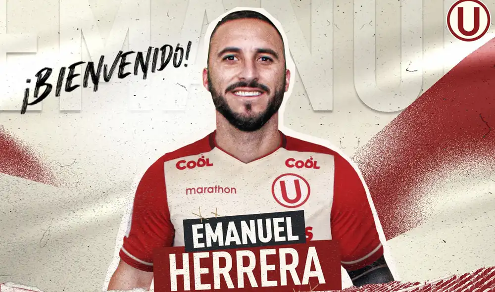 Emanuel Herrera cumplirá 36 años el 13 de abril de este año. Foto: Twitter @Universitario Emanuel Herrera cumplirá 36 años el 13 de abril de este año. Foto: Twitter @Universitario
