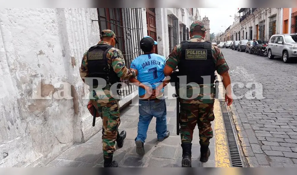 Detenido Arequipa Detenido Arequipa
