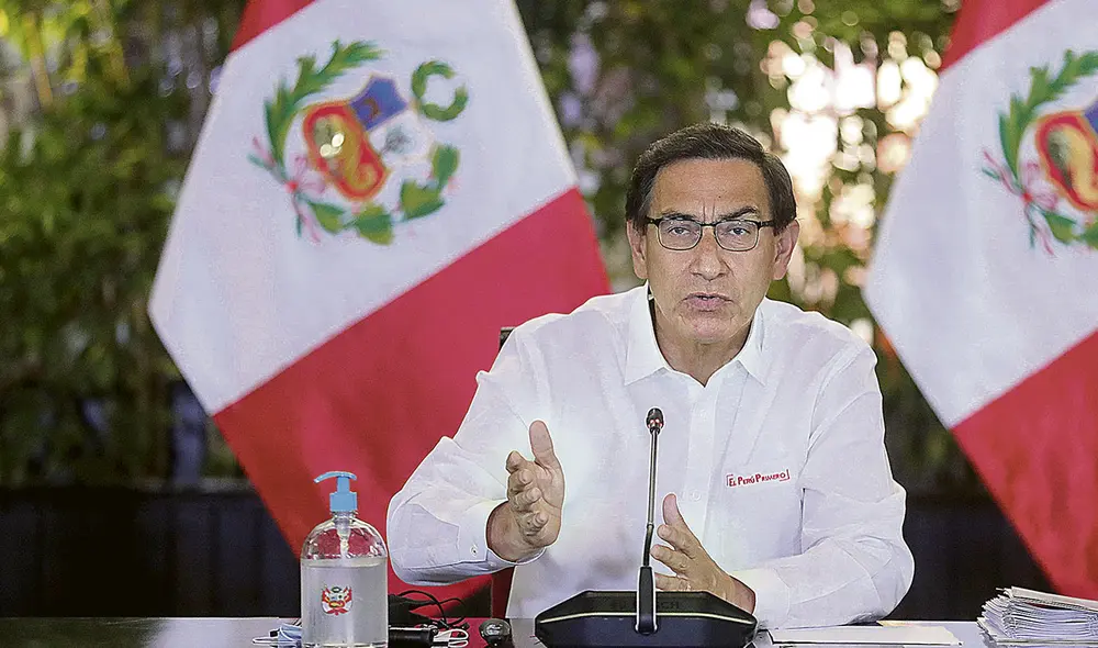 Pide más cuidado. El presidente Vizcarra anunció el fin de las cuarentenas, pero demandó mayor responsabilidad a la sociedad. Foto: Sepres Pide más cuidado. El presidente Vizcarra anunció el fin de las cuarentenas, pero demandó mayor responsabilidad a la sociedad. Foto: Sepres