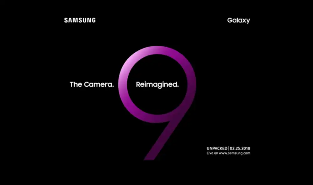 Samsung Galaxy S9: Aquí puedes ver la presentación EN VIVO del smartphone