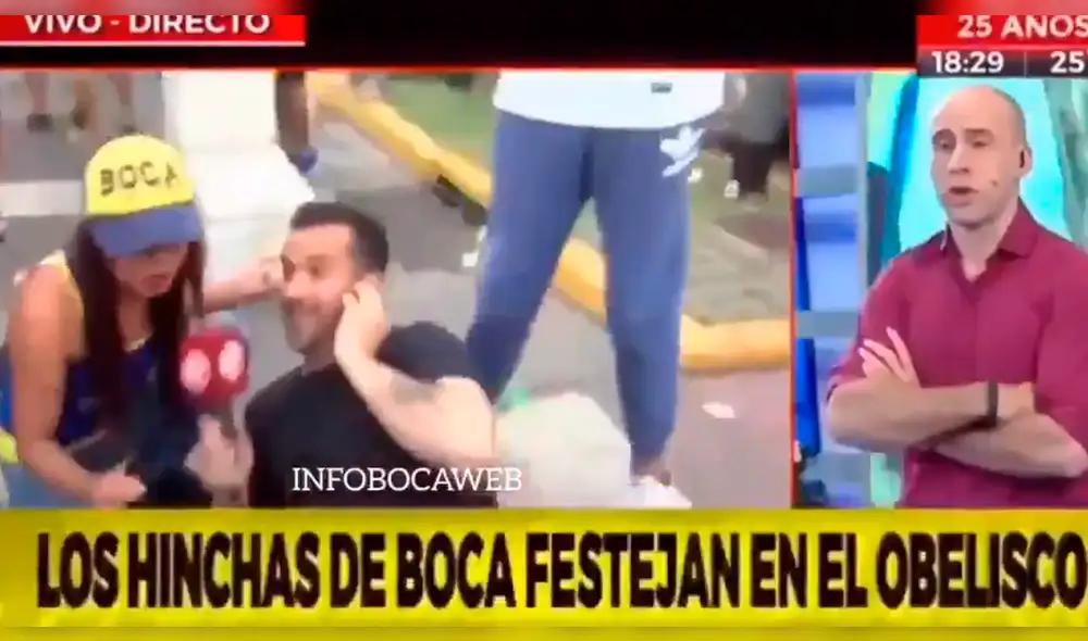 Boca Juniors: peruano hincha del cuadro Xeneize sorprende a prensa argentina.