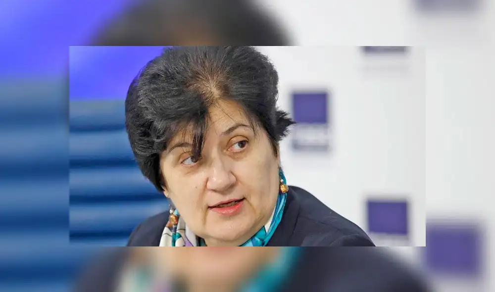 Melita Vujnovic, representante de la OMS en Rusia. Foto: difusión