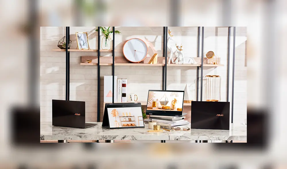 ZenBook Flip S cuenta con un procesador Intel Core i7, hasta 16 GB de RAM y 1 TB de SSD. Foto: ASUS.