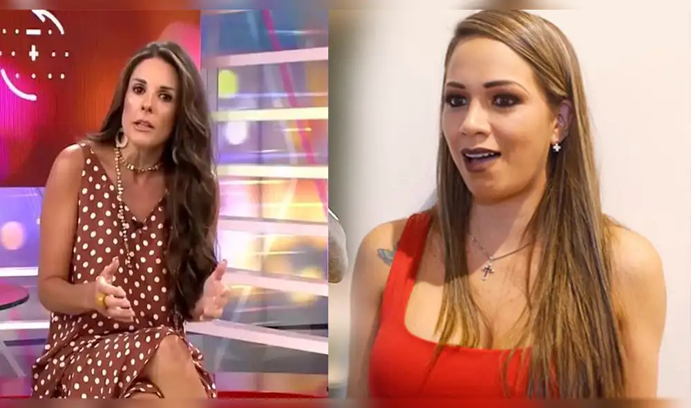 Rebeca Escribens manifestó su molestia contra Melissa Kluf Rebeca Escribens manifestó su molestia contra Melissa Kluf