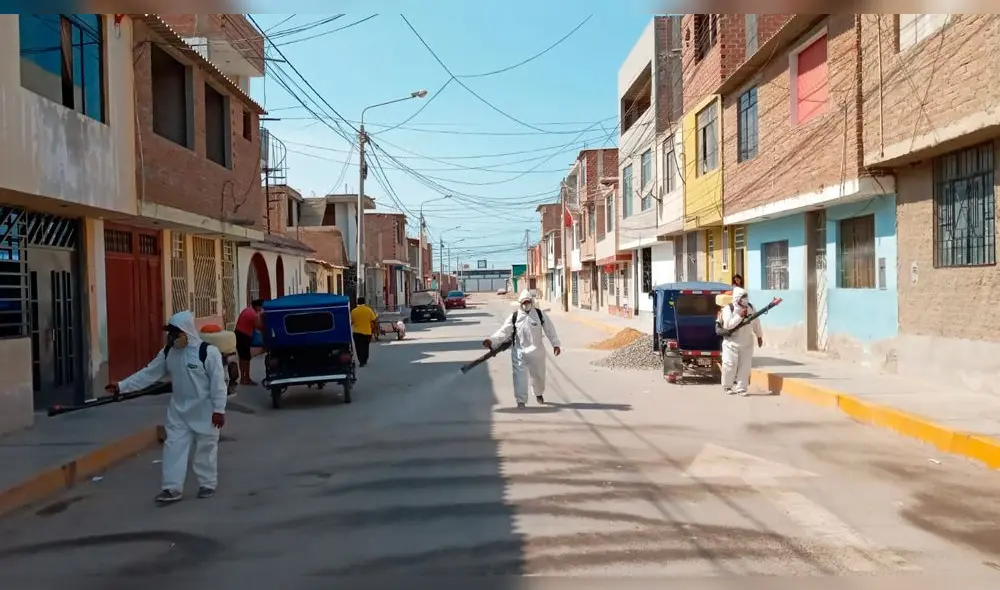 Fumigarán calles y parques de Chiclayo Fumigarán calles y parques de Chiclayo