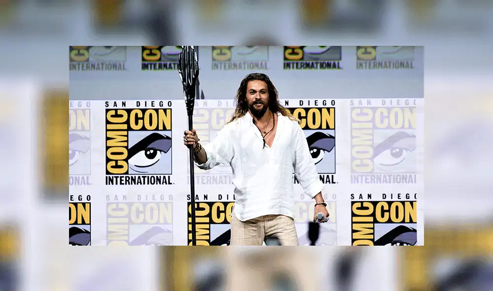 Jason Momoa celebra sus 40 años con fiesta sorpresa. Foto: AFP