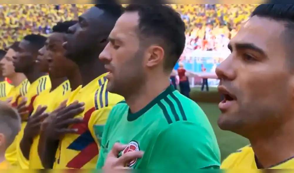Colombia vs Japón: vibrante canto del  himno 'cafetero' en Rusia 2018 [VIDEO]