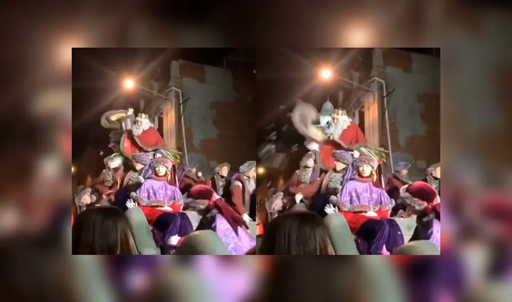 Desliza a la izquierda para ver la efusiva reacción de 'Melchor'. Foto: Captura. Desliza a la izquierda para ver la efusiva reacción de 'Melchor'. Foto: Captura.