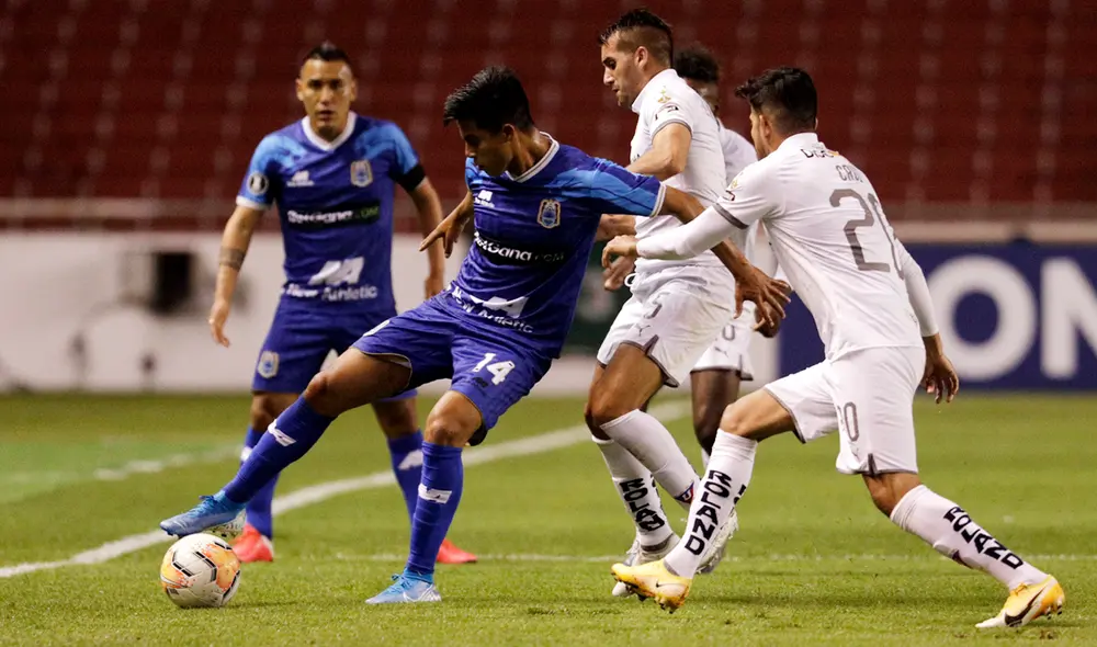 Binacional se enfrenta a LDU de Quito por la fecha 5 de la Copa Libertadores 2020. Foto: Twitter