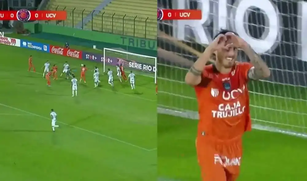 Facundo Rodríguez anotó el 1-0 para los poetas. Foto: captura/Star Plus Facundo Rodríguez anotó el 1-0 para los poetas. Foto: captura/Star Plus