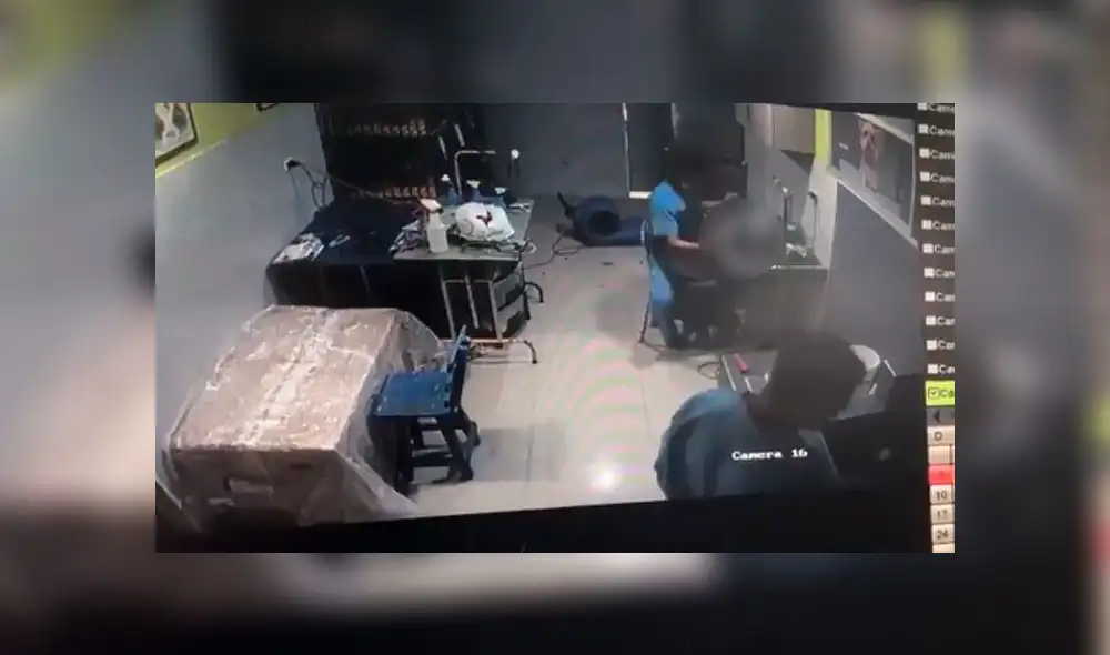 Trabajador de veterinaria casi mata a perro, se arrepiente e intenta reanimarlo [VIDEO]