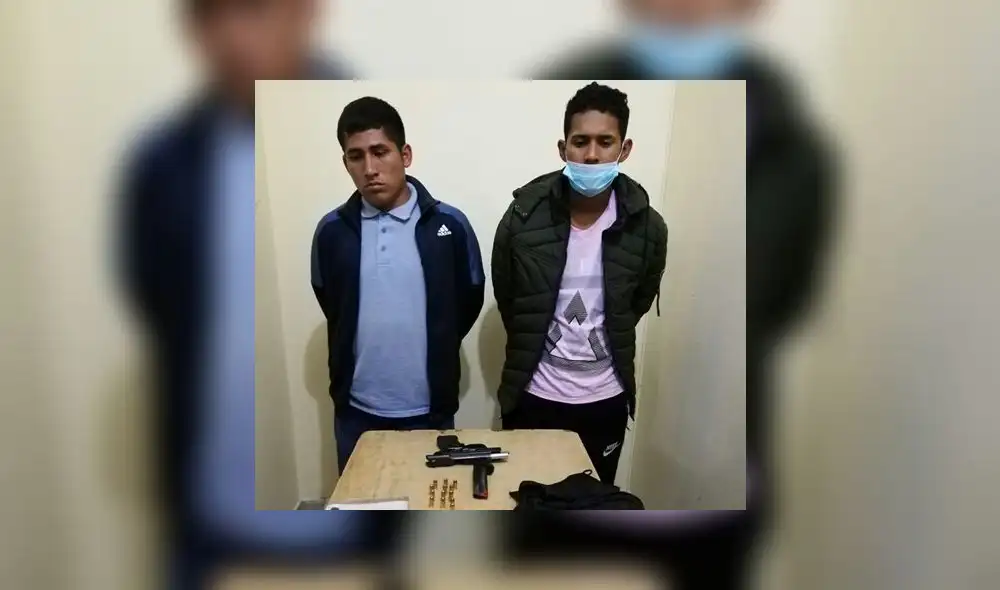 extorsionadores venezolano y peruano