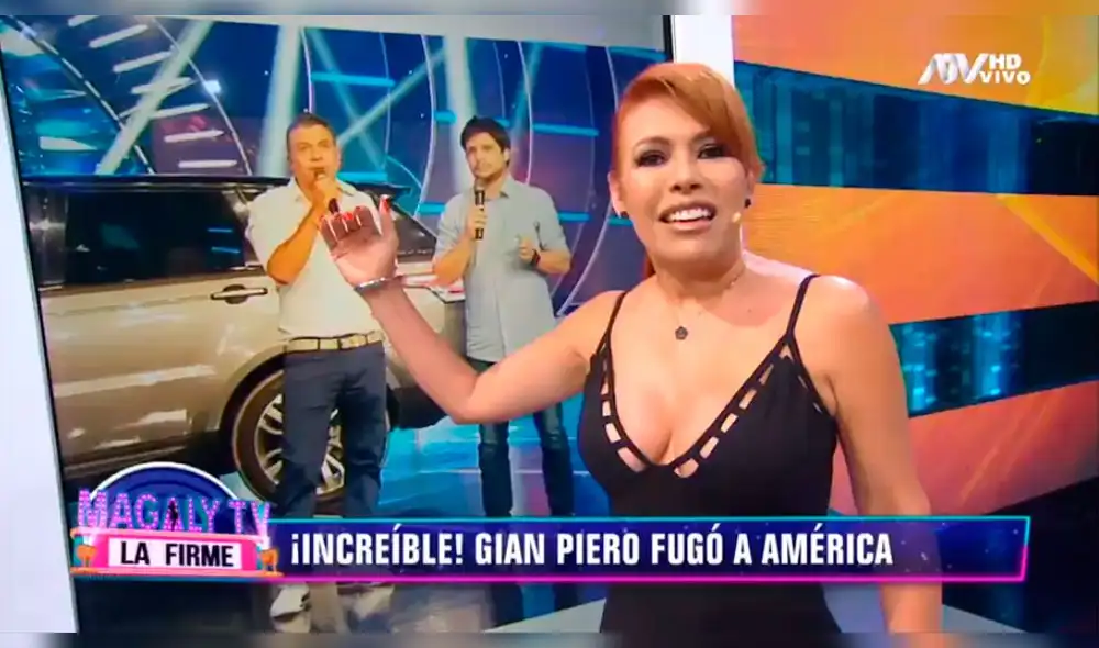 Magaly Medina reveló que ver a Gian Piero en EEG "ha sido un terremoto para ATV"