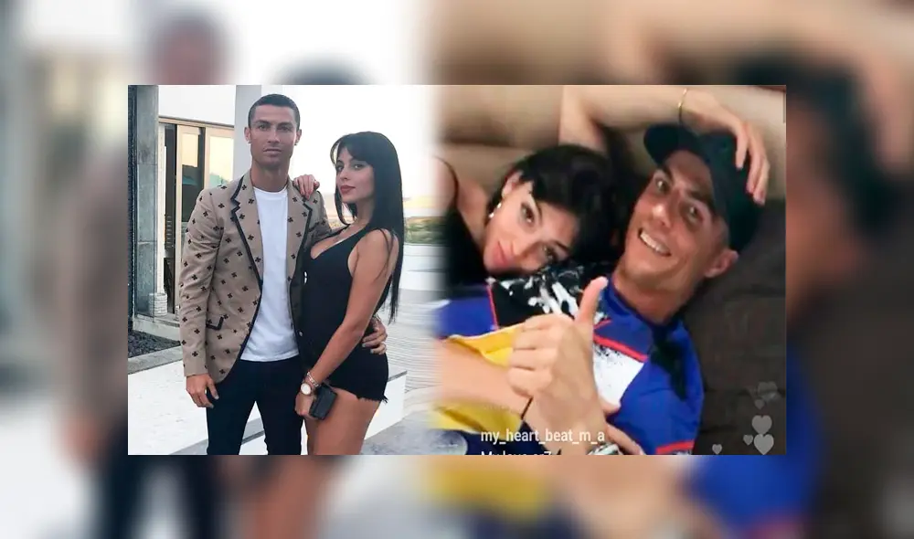 Novia de Cristiano Ronaldo muestra de más tras descuido con vestido [VIDEO]